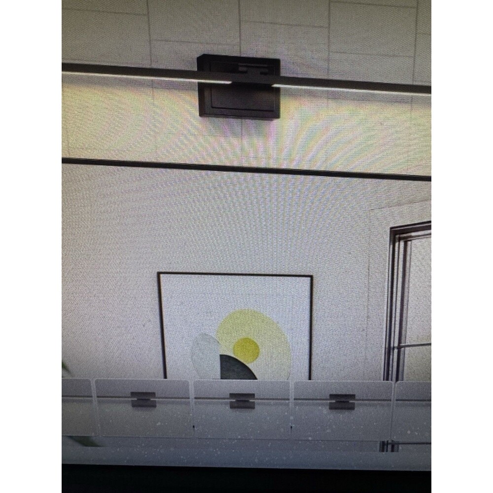 Modern Bathroom Vanity Light 39.4 inch,34W Dimminle 5CCT Led Bathroom Loc:brs